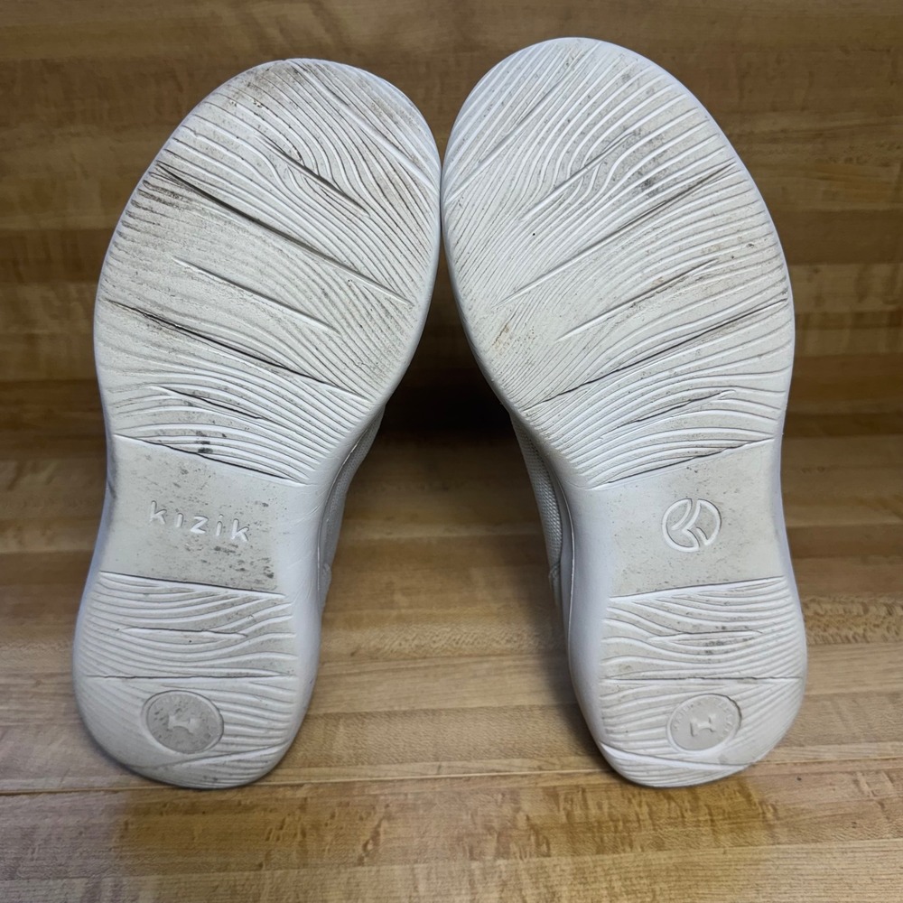 Kizik Madrid Eco Light Grey Hands Free Slip On Sneakers Womens 8.5 Mens 7 - Picture 6 of 7